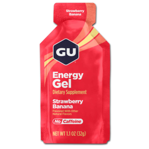 Gu Energy GU ENERGY Original Sports Nutrition Strawberry Banana Energy Gel, 24ct Box (123052-BOX) - $48.00 at Run United