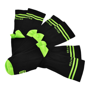 RunUnited Athletic Compression Socks for Running, Hiking & Everyday Wear, 3 Pairs