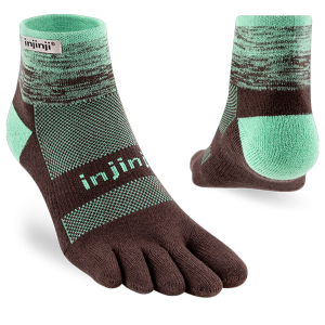 Injinji INJINJI Trail Midweight Mini-Crew Socks - $16.00 at Run United