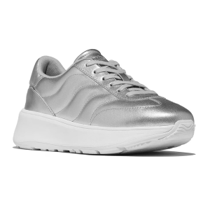 FITFLOP Women's F-Mode T-Toe Wave Leather Sneakers