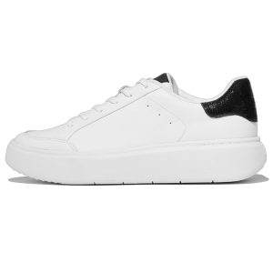 FITFLOP Women's RTG Sequin-Backtab Leather Sneakers