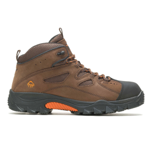 Wolverine Footwear WOLVERINE Men's Hudson Steel Toe Dark Brown/Black Work Boot - $104.96 at Run United