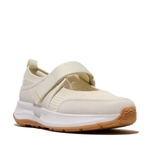 Fitflop FITFLOP Women's F-Mode Flow Knit/Suede Mary Janes Sneakers - $72.99 at Run United