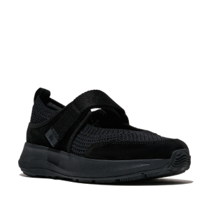 Fitflop FITFLOP Women's F-Mode Flow Knit/Suede Mary Janes Sneakers - $62.99 at Run United