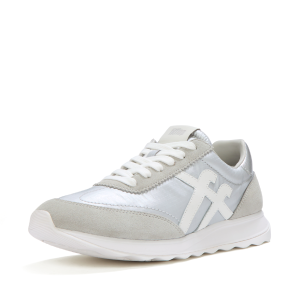 Fitflop FITFLOP Women's Retro-Q Metallic-Fabric/Suede Sneakers - $55.99 at Run United