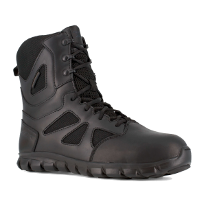 Reebok REEBOK Men's Sublite Cushion Tactical 8in Waterproof Black Boot - $164.95 at Run United