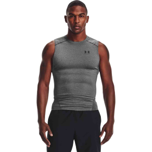 Under Armour UNDER ARMOUR Men's HeatGear Armour Compression Sleeveless Shirt - $29.08 at Run United