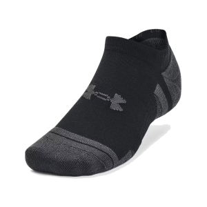Under Armour UNDER ARMOUR Unisex Performance Tech 3-Pack No Show Black/Jet Gray Socks - $23.54 at Run United