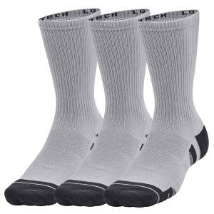 UNDER ARMOUR Unisex Performance Tech 3-Pack Crew Socks