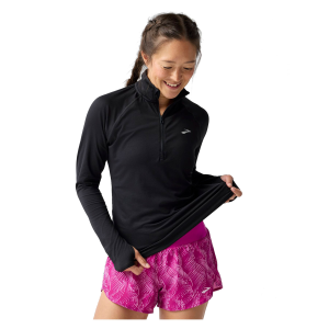 BROOKS Women's Dash 3.0 1/2 Zip LS Shirt