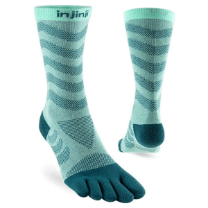Injinji INJINJI Women's Ultra Run Crew Glacier Running Socks - $20.00 at Run United