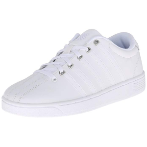 K-SWISS Women's Court Pro II CMF SP White/Silver Athletic Shoes