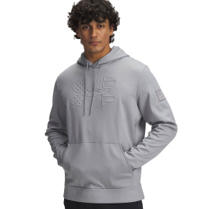 UNDER ARMOUR Men's Freedom Armour Fleece Emboss Hoodie