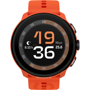 SUUNTO Run Coral Orange Silicone Strap GPS Sports Watch (SS051275000)
