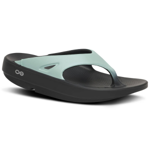 Oofos OOFOS Women's OOriginal Sport Black/Oasis Thong Sandal - $69.95 at Run United