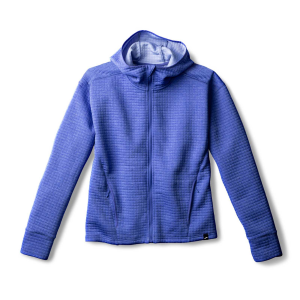 BROOKS Women's Activate Midweight Heather Bluebell Hoodie