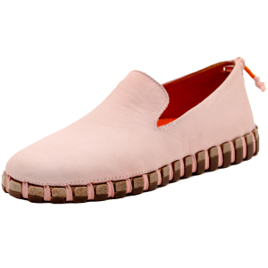 Kengos KENGOS Women's Crystal Pink Smooth Leather Slip-On Shoes - $114.75 at Run United