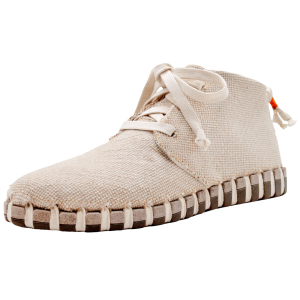 Kengos KENGOS Women's Salinas Natural Linen/Cotton Chukka Boots - $114.75 at Run United