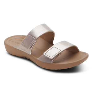 Aetrex AETREX Women's Kaia Two Band Slide (ST93) - $69.95 at Run United