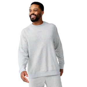 Brooks BROOKS Men's Reset Heather Ash Sweatshirt - $80.00 at Run United