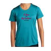 RUN UNITED Inspired I love my Husband (Tech) T-Shirt