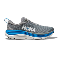 HOKA Men's Gaviota 5 Limestone/Diva Blue Running Shoes