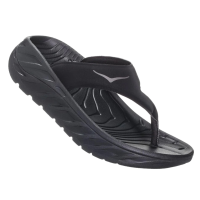 HOKA ONE ONE Women's Ora Recovery Flip Black/Dark Gull Gray Shoes