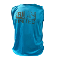 RUN UNITED Men's Electric Blue Tank