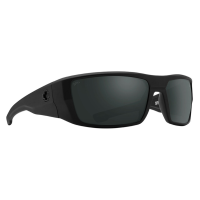 SPY Dirk Soft Matte Black/ Happy Boost Polar Black Mirror Sunglasses (6700000000210)