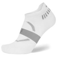 BALEGA Unisex Hidden Dry White Running Socks (8885-0200)