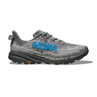 HOKA Men's Speedgoat 6 Galactic Grey/Hoka Blue Wide Running Shoes