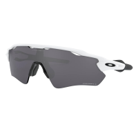 OAKLEY Men's Radar EV Path Sunglasses with Polished White Frame and Prizm Black Polarized Lenses (OO9208-9438)