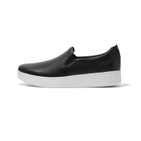 FITFLOP Women's Rally Leather Slip-On Skate Sneakers