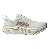 HOKA Women's Gaviota 5 Wide Frost/Rose Gold Running Shoes
