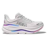 HOKA Women's Bondi 9 Cosmic Grey/White Running Shoes