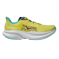 HOKA Women's Mach 6 Yuzu/Cielo Blue Running Shoes