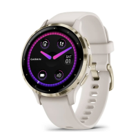GARMIN Venu 3S Ivory/Cream Gold Smartwatch (010-02785-04)