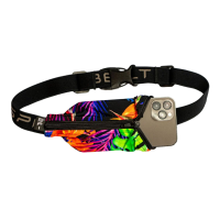 SPIBELT The SPIbelt Paradise Print/Black Zipper Running Belt (ALG-7BL-123-001)