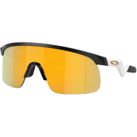 OAKLEY Youth Resistor Olympic Gold Frame/Prizm 24k Lenses Sunglasses (OJ9010-0823)