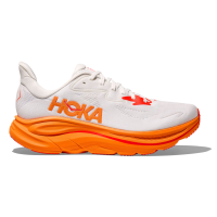 HOKA Women's Clifton 10 Frost/Orange Zest Running Shoes