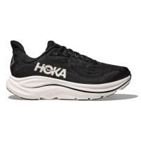 HOKA Men's Clifton 10 Black/White Running Shoes