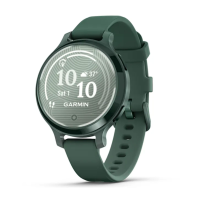 GARMIN Lily 2 Active Jasper Green with Jasper Green Silicone Band Smartwatch (010-02891-02)