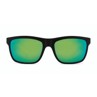 KAENON Unisex Clarke Matte Black/Ultra Coastal Green Polarized Sunglasses (028MBMBGN-UGRN)