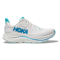 HOKA Men's Clifton 10 White/Skyward Blue Running Shoes