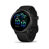 GARMIN Vivoactive 6 Slate/Black Band Smartwatch 010-02985-00
