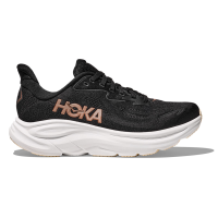 HOKA Women's Clifton 10 Black/Rose Gold Running Shoes