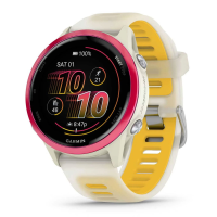 GARMIN Forerunner 570 42mm Raspberry Aluminum with Translucent Bone/Mango Band GPS Running Smartwatch (010-02970-02)