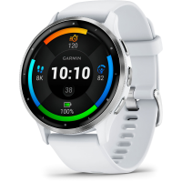 GARMIN Venu 3 Whitestone 45mm GPS Smartwatch (010-02784-00)