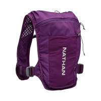 NATHAN SPORTS QuickStart 3.0 4L Imperial Purple/Reflective Silver Hydration Pack