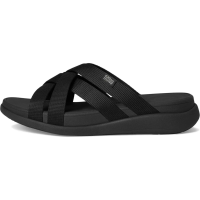 FITFLOP F-Mode Go Webbing Flatform Strappy Slides